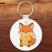 Niedlich Fox Schlüsselanhänger 🦊 💌 - Positive Vi (Vorderseite)