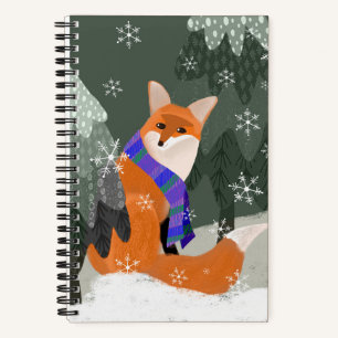 Niedlich Fox Sketch Journal Notizblock