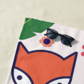 Niedlich Fox Strandtuch (Beispiel)