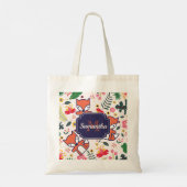 Niedlich Fox Tragetasche (Rückseite)