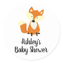 Niedlich Fox Woodland Babydusche