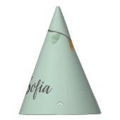 Niedlich Fox Woodland Party Happy Birthday Mint Partyhütchen (Rechts)