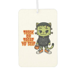 Niedlich Frankenstein Cat Monster - Kawaii Spooky  Autolufterfrischer