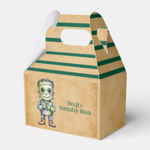 Niedlich Frankenstein Halloween Geburtstagskind Pa Geschenkschachtel