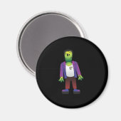 Niedlich Frankenstein Halloween Magnet (Vorderseite/Rückseite)