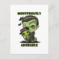 Niedlich Frankenstein Monster mit Plushie
