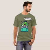 Niedlich Frankenstein Monster T-Shirt (Vorne ganz)