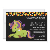 Niedlich Frankenstein Unicorn Halloween