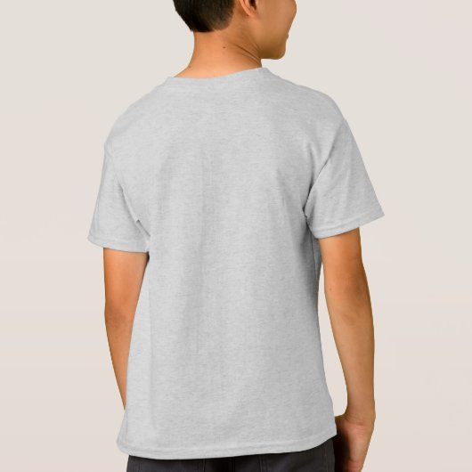 Niedlich Friendly Cartoon Bull Children T - Shirt (Rückseite)