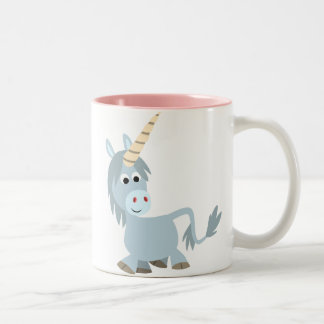 Niedlich Friendly Cartoon Einhorn Tasse