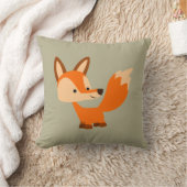 Niedlich Friendly Cartoon Fox Kissen (Decke)