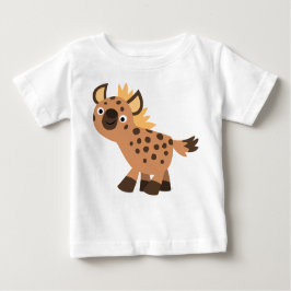 Niedlich Friendly Cartoon Hyena Baby T - Shirt