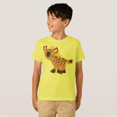 Niedlich Friendly Cartoon Hyena Children T - Shirt (Vorne ganz)