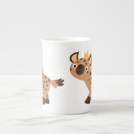 Niedlich Friendly Cartoon Hyena Porzellantasse