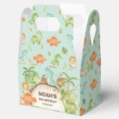 Niedlich Friendly Dinosaurier Boy Birthday Baby Du Geschenkschachtel (Geöffnet)