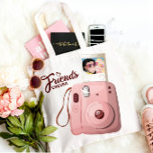 Niedlich Friends Forever Foto mit Retro Mini-Kamer Aufkleber