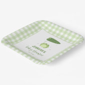 Niedlich Frog Baby Dusche Pappteller (Gewinkelt)