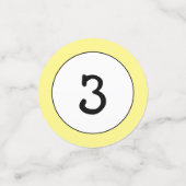 Niedlich Frog Birthday Table Confetti Konfetti (Klein Vorderseite)