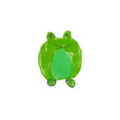Niedlich Frog Cartoon Funny Sprichwort Froggie Geb Karte