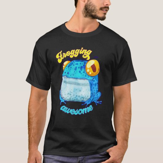 Niedlich Frog Gorgeous Animal Pet Toad Frogging Aw T-Shirt (Vorderseite)