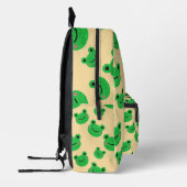 Niedlich Frog Kids School mit anfänglicher Ausbild Bedruckter Rucksack (Links)