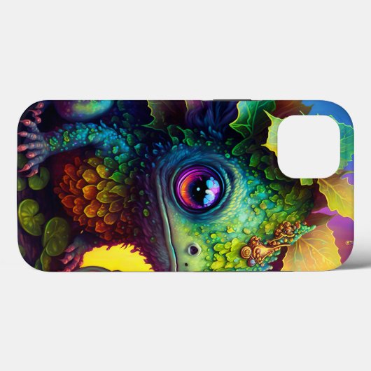 Niedlich Frog Monster Fantasy Case-Mate iPhone Cas Hülle (Rückseite (Horizontal))