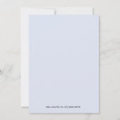 Niedlich Frog Party Einladung (Rückseite)