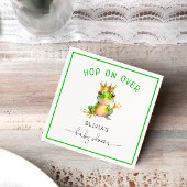 Niedlich Frog Prince Baby Dusche Napkins Serviette