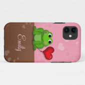 Niedlich Froggy Heart Balloon iPhone 5 Fall Case-Mate iPhone Hülle (Rückseite (Horizontal))