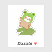 Niedlich Froggy Sloth Aufkleber (Blatt)