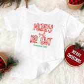 Niedlich frohe und helle Weihnachten Jahr Rot und T-Shirt