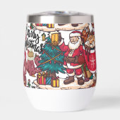 Niedlich frohe Weihnachten - Feiertag (Vorderseite)