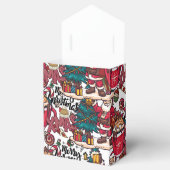 Niedlich frohe Weihnachten - Feiertag Geschenkschachtel (Geöffnet)