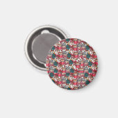 Niedlich frohe Weihnachten - Feiertag Magnet (Vorderseite/Rückseite)