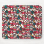 Niedlich frohe Weihnachten - Feiertag Mousepad (Vorne)