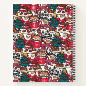 Niedlich frohe Weihnachten - Feiertag Notizblock (Rückseite)