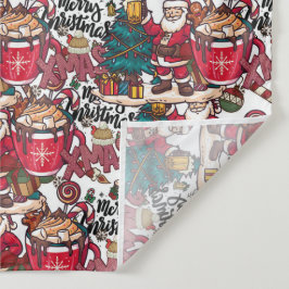 Niedlich frohe Weihnachten - Feiertag Wandteppich