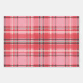 Niedlich frohe Weihnachten Flamingo Snowflake Geschenkpapier Set (Vorderseite 2)