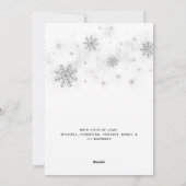 Niedlich Frohe Weihnachten glücklich PAWlidays Pet (Rückseite)