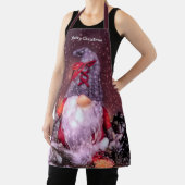 Niedlich frohe Weihnachten Gnome Holiday Tree Schürze (InSitu)