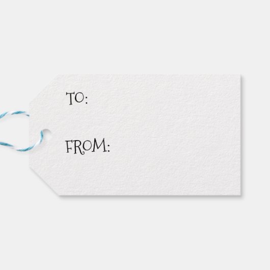 Niedlich frohe Weihnachten Rosa Bäume Geschenkanhänger (Rückseite Horizontal)