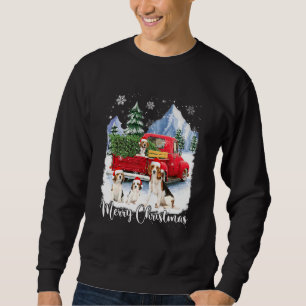 Niedlich frohe Weihnachten Weihnachten Beagle Hund Sweatshirt