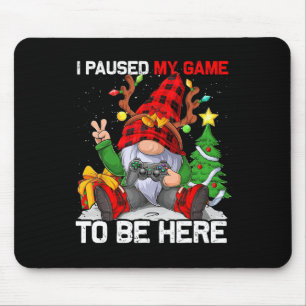 Niedlich Frohe Weihnachten Weihnachten Gamer Gnome Mousepad