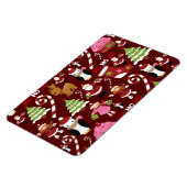 Niedlich frohe Weihnachten Weihnachten Weihnachten Magnet (Linke Seite)