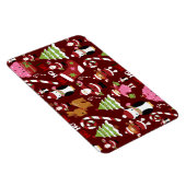 Niedlich frohe Weihnachten Weihnachten Weihnachten Magnet (Rechte Seite)