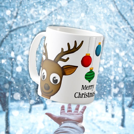 Niedlich Frohe Weihnachts-Rentier Kaffeetasse