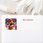 Niedlich Frohe Weihnachtsduck (Insitu)