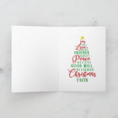 Niedlich Frohe Weihnachtsduck Feiertagskarte (Innenseite)