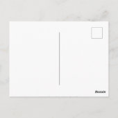 Niedlich Frohe Weihnachtskarte Postkarte (Rückseite)