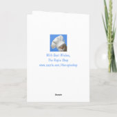 Niedlich "From Cat" Geburtstag Karte (Rückseite)